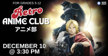 Retro Anime Club for Teens