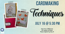 Cardmaking: Techniques