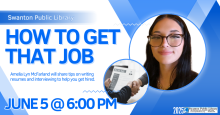 How to Get That Job with Amelia Lyn (teens/adults)