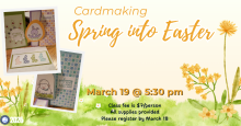 Cardmaking: Spring into Easter