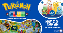 Pokémon Club for kids and teens