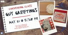 Cardmaking: Guy Greetings 
