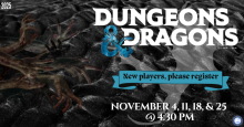 Dungeons & Dragons Club (teens/adults)