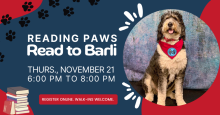 Read with Barli: Therapy Dog