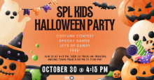 Kids Halloween Party for preK-4th