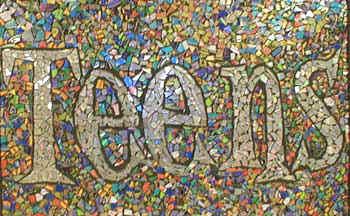 The Teens sign is located in the teen area of the library, above the magazine rack. This mosaic artwork was created several years ago by the Board of Library Teens using broken CDs. Great job, BLT! The sign is located in the teen area of the library, above the magazine rack. This mosaic artwork was created several years ago by the Board of Library Teens using broken CDs. Great job, BLT!